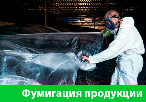 Фумигация продукции в городе Миасс